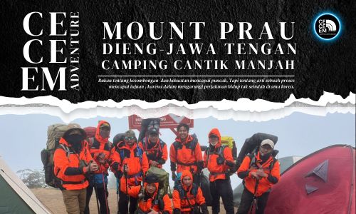 CCM di Gunung Prau